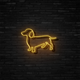 Dachshund  - Neon Sign